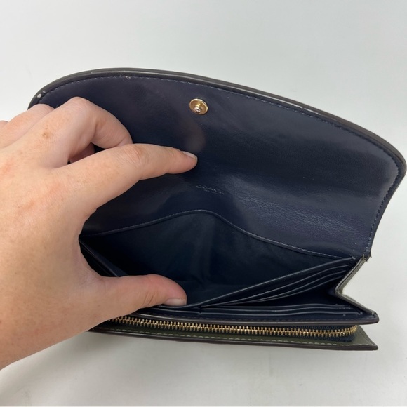 Coach Slim Envelope Wallet With Rivets - Picture 6 of 13